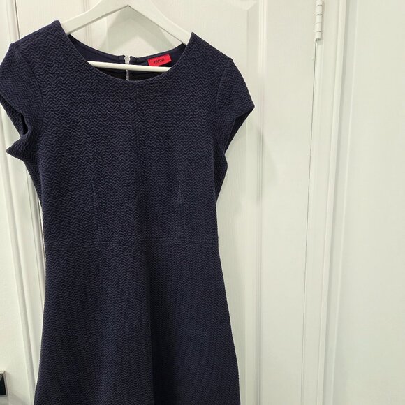 Gorgeous Navy Hugo Boss Dress - Picture 1 of 5